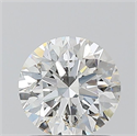 Natural Diamond 1.01 Carats, Round with Excellent Cut, G Color, SI2 Clarity and Certified by GIA