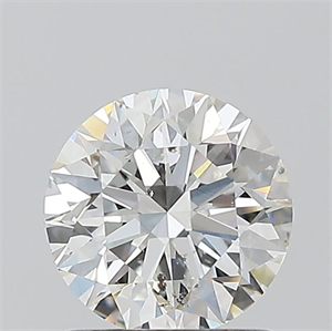 Picture of Natural Diamond 1.01 Carats, Round with Excellent Cut, G Color, SI2 Clarity and Certified by GIA