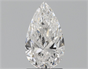 Diamante Natural 1.70 quilates, De pera , Color D, claridad SI1 y certificado GIA
