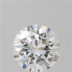 Picture of Natural Diamond 5.01 Carats, Round with Excellent Cut, E Color, VVS1 Clarity and Certified by GIA