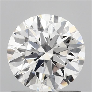 Picture of Lab Grown Diamond 1.05 Carats, Round with Ideal Cut, D Color, VVS2 Clarity and Certified by IGI