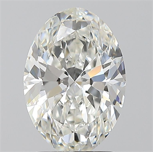 Picture of Natural Diamond 2.02 Carats, Oval with  Cut, H Color, SI1 Clarity and Certified by GIA