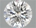 Del inventario de diamantes de laboratorio, 2.55 quilates, Redondo , Color F, claridad VVS2 y certificado IGI