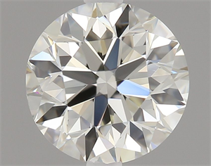 Picture of Natural Diamond 0.80 Carats, Round with Very Good Cut, I Color, VVS1 Clarity and Certified by IGI
