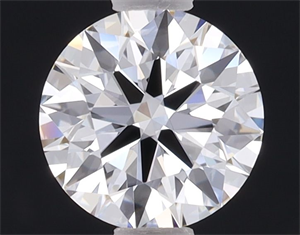 Picture of Lab Grown Diamond 1.03 Carats, Round with Ideal Cut, E Color, IF Clarity and Certified by IGI