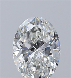 Picture of Natural Diamond 0.40 Carats, Oval with  Cut, G Color, VS2 Clarity and Certified by GIA