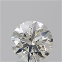 Diamante Natural 1.00 quilates, Redondo , Color J, claridad VVS1 y certificado IGI