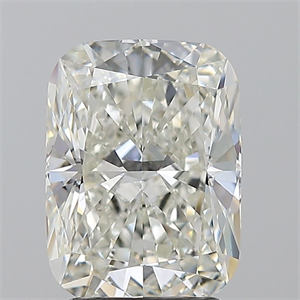 Picture of Natural Diamond 2.53 Carats, Cushion with  Cut, I Color, VVS1 Clarity and Certified by GIA