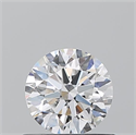 Diamante Natural 0.65 quilates, Redondo , Color D, claridad VVS1 y certificado GIA