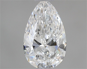 Picture of Natural Diamond 0.50 Carats, Pear with  Cut, D Color, VS1 Clarity and Certified by GIA