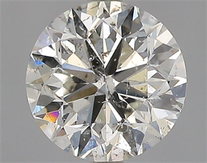 Foto Diamante Natural 1.02 quilates, Redondo , Color J, claridad I1 y certificado GIA de