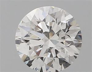Picture of Natural Diamond 0.52 Carats, Round with Excellent Cut, F Color, VS2 Clarity and Certified by GIA