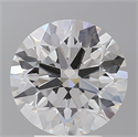 Lab Grown Diamond 4.10 Carats, Round with Ideal Cut, E Color, VS1 Clarity and Certified by IGI