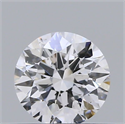 Natural Diamond 0.40 Carats, Round with Excellent Cut, D Color, SI2 Clarity and Certified by GIA