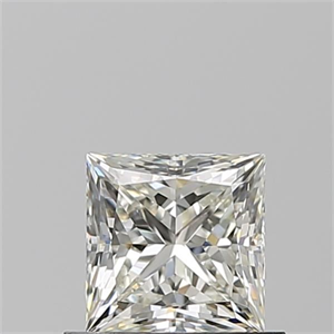 Foto Diamante Natural 0.70 quilates, Princesa , Color J, claridad VS1 y certificado GIA de