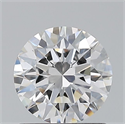 Natural Diamond 0.80 Carats, Round with Excellent Cut, E Color, VVS2 Clarity and Certified by GIA
