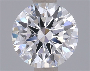 Picture of Lab Grown Diamond 1.01 Carats, Round with Ideal Cut, D Color, VVS2 Clarity and Certified by IGI