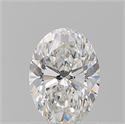 Diamante Natural 1.01 quilates, Ovalado , Color G, claridad VVS2 y certificado GIA