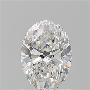 Picture of Natural Diamond 1.01 Carats, Oval with  Cut, G Color, VVS2 Clarity and Certified by GIA