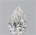 Natural Diamond 1.50 Carats, Pear with  Cut, G Color, SI1 Clarity and Certified by GIA