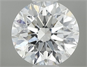 Diamante Natural 0.45 quilates, Redondo , Color D, claridad SI1 y certificado GIA