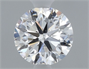 Natural Diamond 0.40 Carats, Round with Very Good Cut, D Color, SI1 Clarity and Certified by GIA