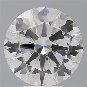 Picture of Lab Grown Diamond 6.05 Carats, Round with Excellent Cut, E Color, VVS2 Clarity and Certified by IGI