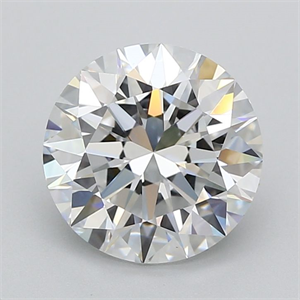 Picture of Lab Grown Diamond 3.01 Carats, Round with Excellent Cut, D Color, VVS1 Clarity and Certified by GIA