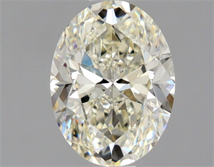 Picture of Natural Diamond 1.01 Carats, Oval with  Cut, K Color, VS2 Clarity and Certified by GIA
