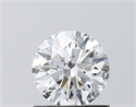 Del inventario de diamantes de laboratorio, 0.79 quilates, Redondo , Color E, claridad VVS1 y certificado IGI