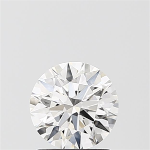Picture of Lab Grown Diamond 1.05 Carats, Round with Ideal Cut, F Color, VS1 Clarity and Certified by IGI
