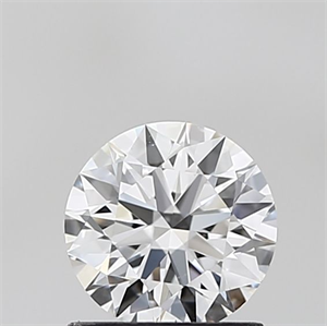 Picture of Lab Grown Diamond 1.06 Carats, Round with Ideal Cut, E Color, VVS2 Clarity and Certified by IGI