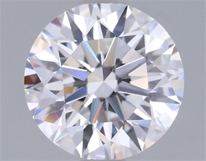 Picture of Lab Grown Diamond 1.05 Carats, Round with Ideal Cut, D Color, VVS2 Clarity and Certified by IGI
