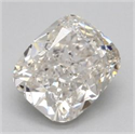Natural Diamond 0.50 Carats, Cushion with  Cut, J Color, VS2 Clarity and Certified by GIA