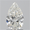 Natural Diamond 1.20 Carats, Pear with  Cut, G Color, SI2 Clarity and Certified by GIA
