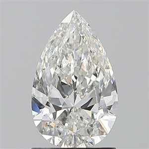 Picture of Natural Diamond 1.20 Carats, Pear with  Cut, G Color, SI2 Clarity and Certified by GIA