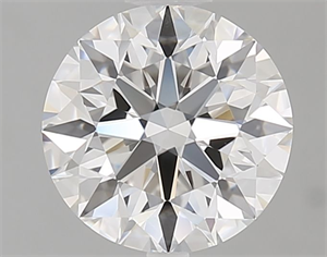 Picture of Natural Diamond 1.70 Carats, Round with Excellent Cut, E Color, VVS1 Clarity and Certified by GIA