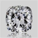 Natural Diamond 0.31 Carats, Cushion with  Cut, D Color, VS1 Clarity and Certified by GIA
