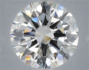 Picture of Lab Grown Diamond 4.77 Carats, Round with Excellent Cut, F Color, VVS1 Clarity and Certified by IGI