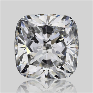 Picture of Natural Diamond 0.61 Carats, Cushion with  Cut, D Color, VVS2 Clarity and Certified by GIA