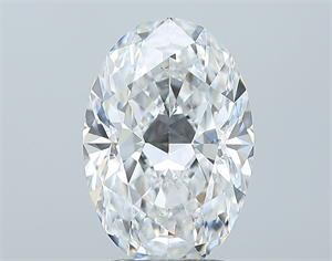 Picture of Natural Diamond 2.51 Carats, Oval with  Cut, E Color, VS2 Clarity and Certified by GIA