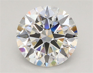 Picture of Lab Grown Diamond 3.04 Carats, Round with Ideal Cut, E Color, VVS2 Clarity and Certified by IGI
