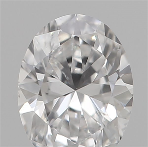 Picture of Natural Diamond 0.19 Carats, Oval with  Cut, D Color, VS2 Clarity and Certified by IGI
