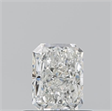 Diamante Natural 0.51 quilates, Radiante , Color H, claridad VVS1 y certificado GIA