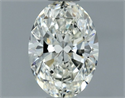Diamante Natural 0.50 quilates, Ovalado , Color H, claridad VVS2 y certificado IGI