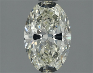 Picture of Natural Diamond 1.50 Carats, Oval with  Cut, K Color, SI1 Clarity and Certified by IGI