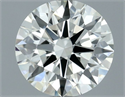 Diamante Natural 0.52 quilates, Redondo , Color I, claridad VVS2 y certificado IGI