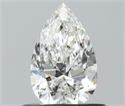 Diamante Natural 0.52 quilates, De pera , Color G, claridad VVS1 y certificado IGI