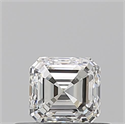 Diamante Natural 0.50 quilates, Asscher , Color I, claridad VS1 y certificado GIA