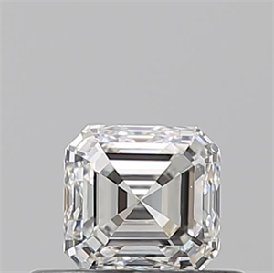 Foto Diamante Natural 0.50 quilates, Asscher , Color I, claridad VS1 y certificado GIA de